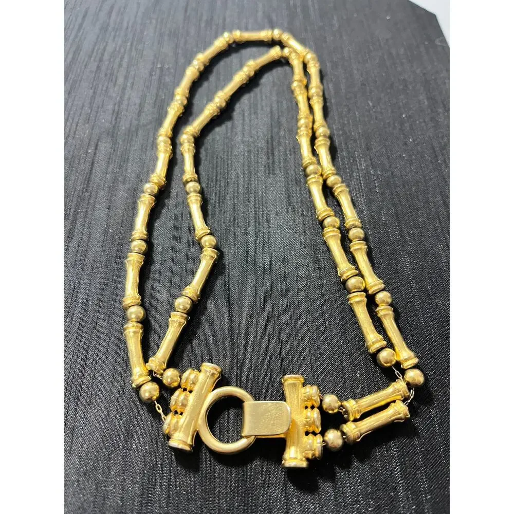 Vintage Gold tone Necklace 16